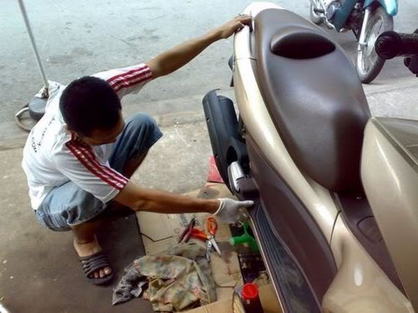 Hướng dẫn thay nhớt xe pcx 125 - 6