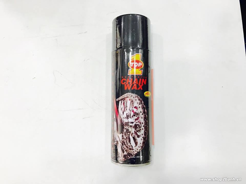 Chai xịt sên top 1 chain wax 400ml - 1