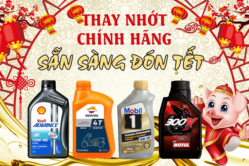 Thay nhớt chính hãng bảo dưỡng xe dịp cuối năm bạn đã làm chưa - 1