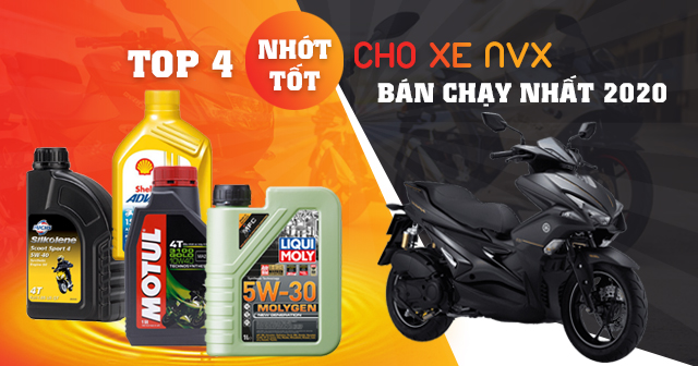 Top 4 nhớt tốt cho xe nvx bán chạy nhất shop2banh năm 2020 - 1