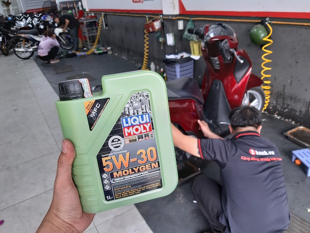 Xe scoopy 2023 thay nhớt bao nhiêu lít - 10