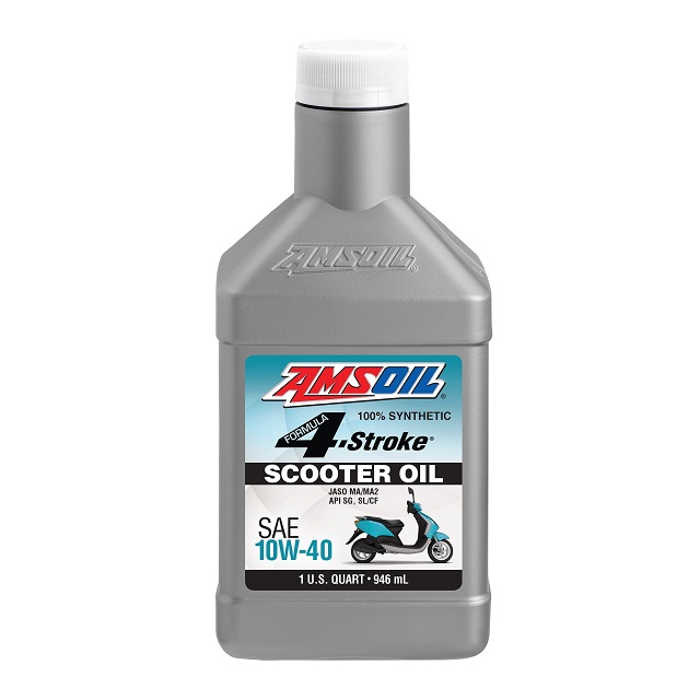 Amsoil 10w40 synthetic scooter - 1