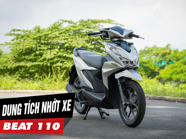 Dung tích nhớt xe beat 110 bao nhiêu lít xài nhớt nào phù hợp - 1