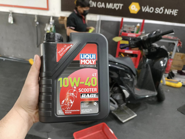 Xe tay ga beat 110 có nên thay nhớt hãng honda không - 5