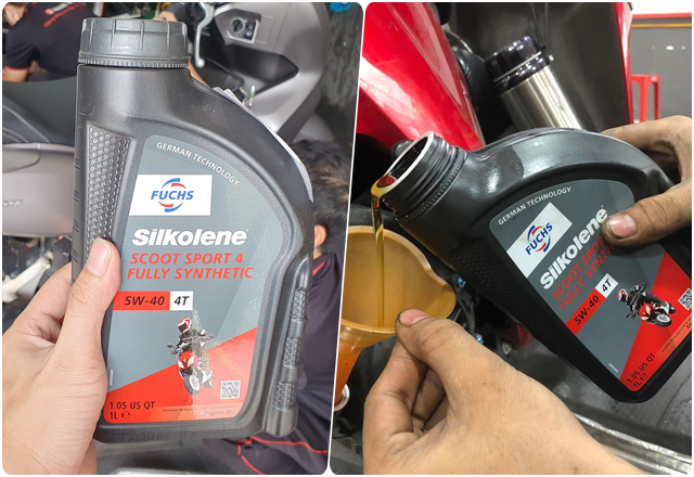 Xe honda beat 110 thay nhớt động cơ bao nhiêu lít - 7