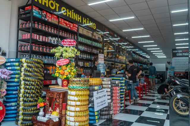 Nhớt láp xe beat 110 đi bao lâu thì nên thay mới - 5