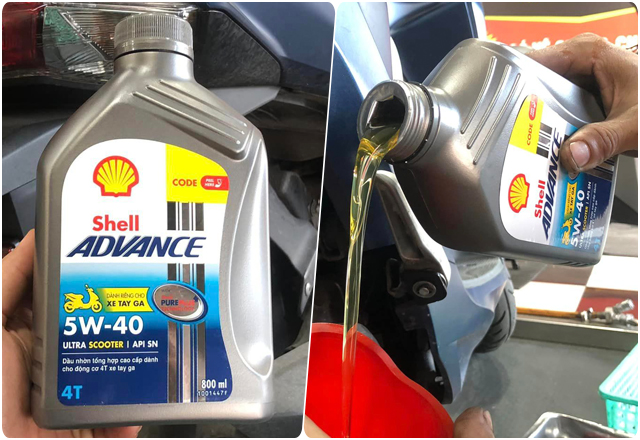 Xe honda beat 110 thay nhớt động cơ bao nhiêu lít - 8