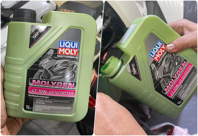 Xe honda beat 110 thay nhớt động cơ bao nhiêu lít - 6