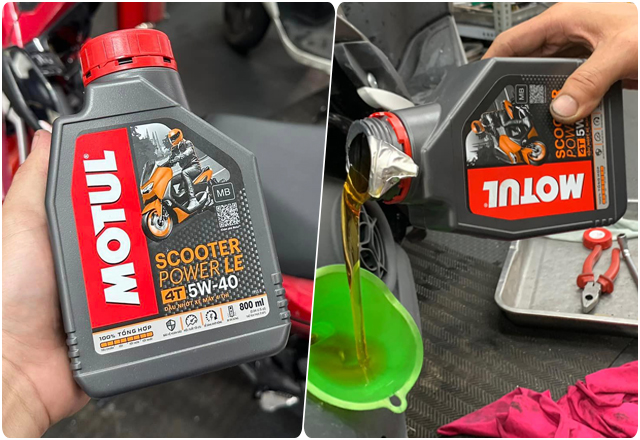 Xe honda beat 110 thay nhớt động cơ bao nhiêu lít - 4