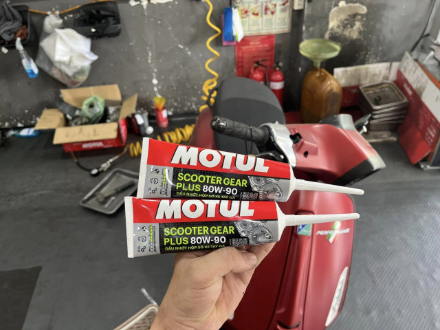 Nhớt láp xe beat 110 đi bao lâu thì nên thay mới - 4