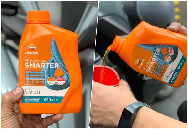 Xe honda beat 110 thay nhớt động cơ bao nhiêu lít - 9