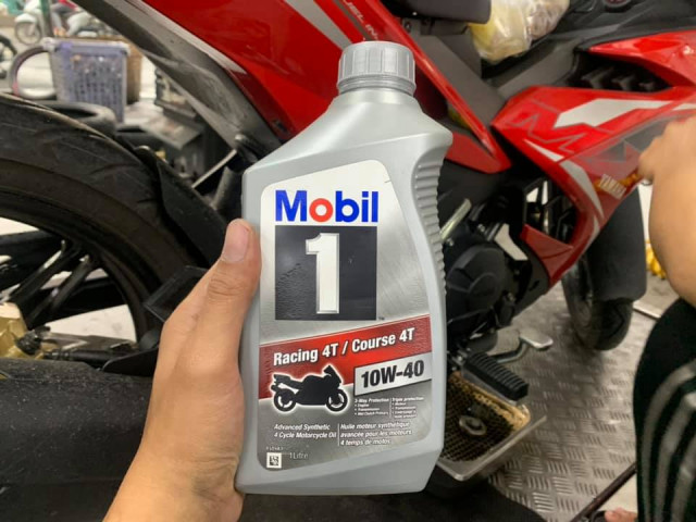 Xe exciter 155 thay nhớt bao nhiêu lít - 7