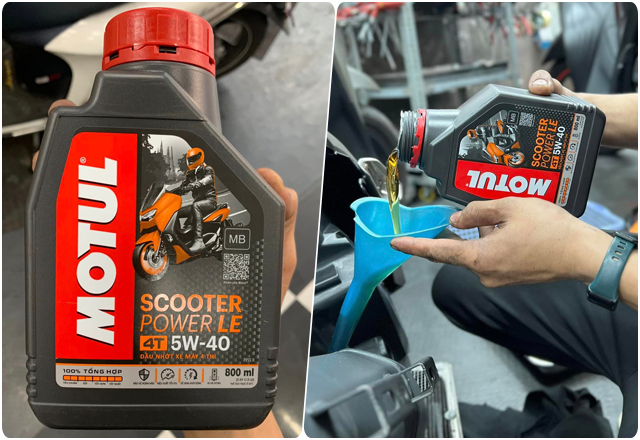 Xe tay ga stylo 160 có nên thay nhớt hãng honda không - 4