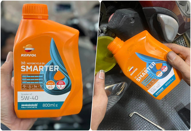 Xe tay ga stylo 160 có nên thay nhớt hãng honda không - 7