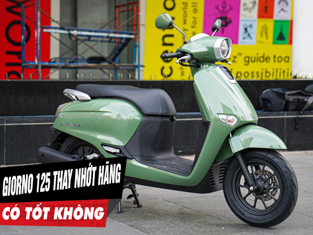 Xe tay ga giorno 125 có nên thay nhớt hãng honda không - 1