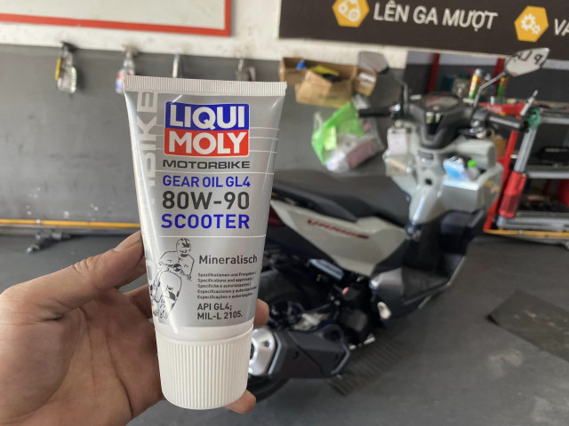 Thay nhớt hộp số xe gear 125 bao nhiêu tiền loại nào tốt - 3