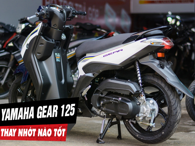 Gear 125 xài loại nhớt nào tốt và thời gian thay nhớt ra sao - 1