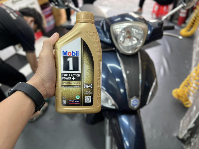 Xe tay ga sym priti thay nhớt bao nhiêu lít - 4