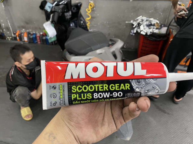 Thay nhớt hộp số xe sym priti bao nhiêu tiền loại nào tốt - 5