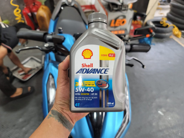 Sym shark 50 xài loại nhớt nào tốt và thời gian thay nhớt ra sao - 8