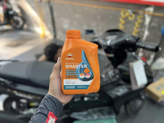 Sym shark 50 xài loại nhớt nào tốt và thời gian thay nhớt ra sao - 6