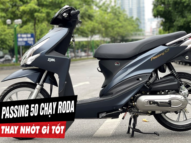 Xe ga passing 50 chạy roda thì thay nhớt như thế nào - 1
