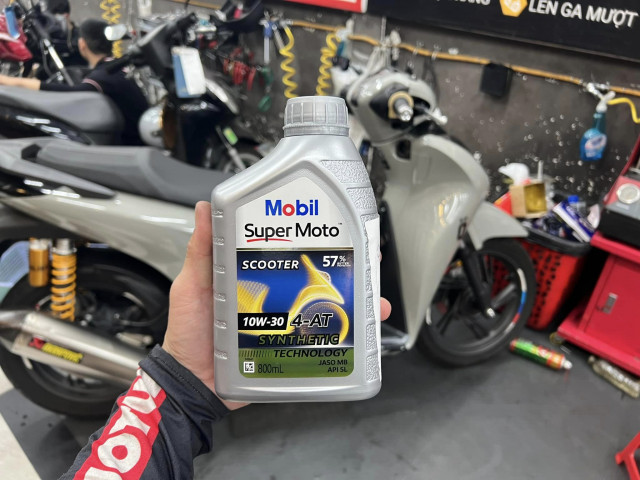 Xe ga passing 50 chạy roda thì thay nhớt như thế nào - 7