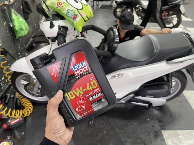Dung tích nhớt xe sh 160i - 125i bao nhiêu nên thay loại nào tốt - 7