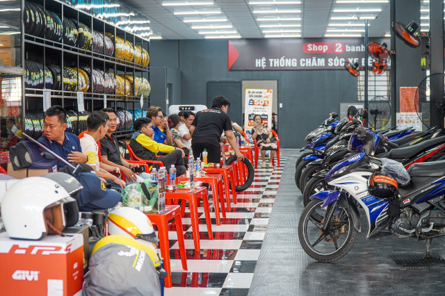 Dung tích nhớt xe yamaha latte bao nhiêu nên thay loại nào tốt - 10