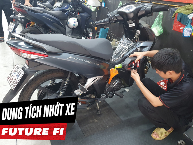 Dung tích nhớt xe future fi bao nhiêu nên thay loại nào tốt - 1