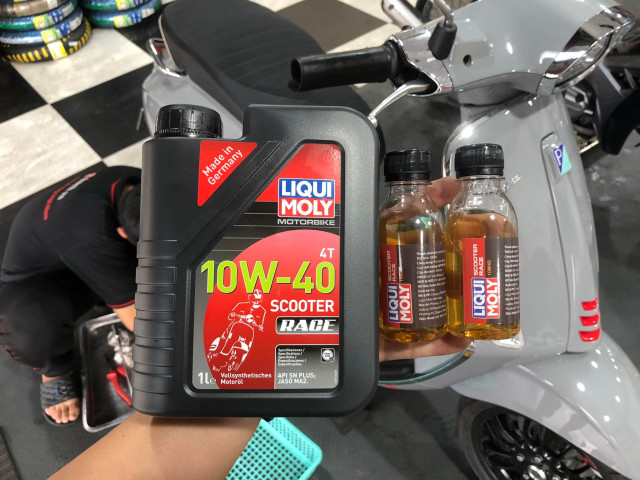 Dung tích nhớt xe vespa primavera bao nhiêu nên thay loại nào tốt - 7