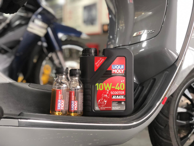 Dung tích nhớt xe vespa gts bao nhiêu nên thay loại nào tốt - 7