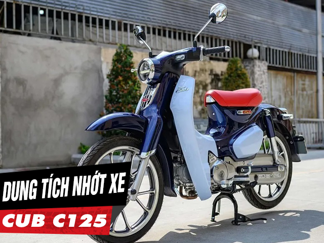 Dung tích nhớt xe cub c125 bao nhiêu nên thay loại nào tốt - 1