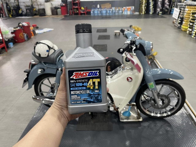 Dung tích nhớt xe cub c125 bao nhiêu nên thay loại nào tốt - 9