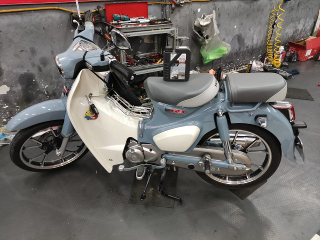 Dung tích nhớt xe cub c125 bao nhiêu nên thay loại nào tốt - 2