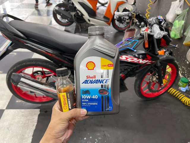 Dung tích nhớt xe honda sonic 150 bao nhiêu nên thay loại nào tốt - 6
