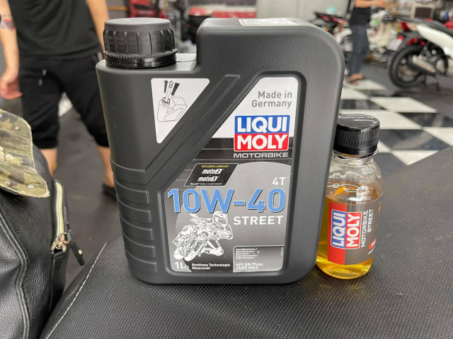 Dung tích nhớt xe honda cbr150r bao nhiêu nên thay loại nào tốt - 7