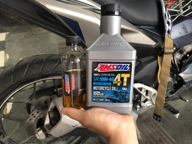 Dung tích nhớt xe honda cbr150r bao nhiêu nên thay loại nào tốt - 9