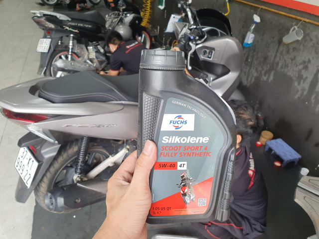 Dung tích nhớt xe honda pcx 160 bao nhiêu nên thay loại nào tốt - 6