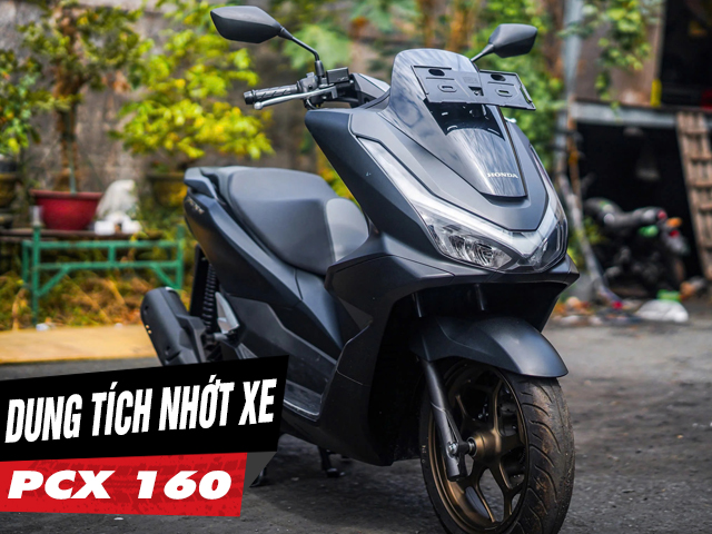 Dung tích nhớt xe honda pcx 160 bao nhiêu nên thay loại nào tốt - 1