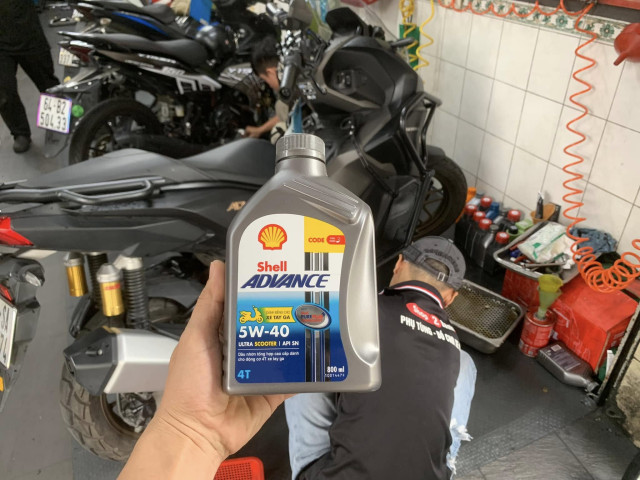 Dung tích nhớt xe honda adv 160 bao nhiêu nên thay loại nào tốt - 4