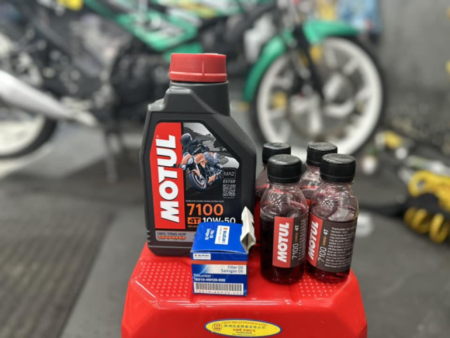 Dung tích nhớt xe suzuki raider bao nhiêu nên thay loại nào tốt - 3