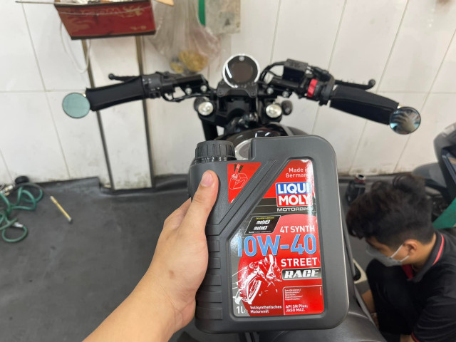 Dung tích nhớt xe yamaha xs155r bao nhiêu nên thay loại nào tốt - 8