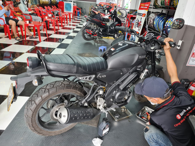 Dung tích nhớt xe yamaha xs155r bao nhiêu nên thay loại nào tốt - 2