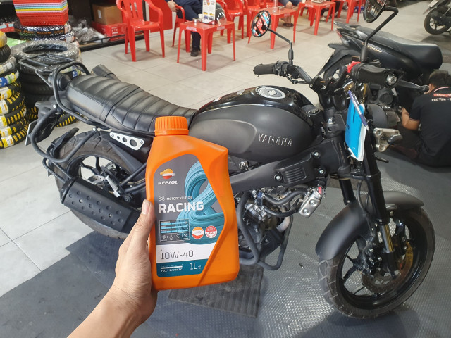 Dung tích nhớt xe yamaha xs155r bao nhiêu nên thay loại nào tốt - 5