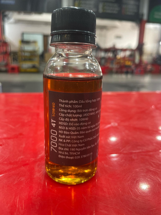 Nhớt chiết lẻ motul 7000 4t 10w40 100ml - 1