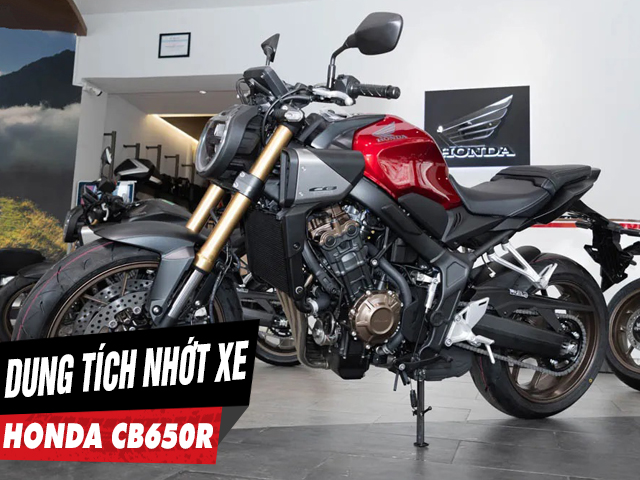 Dung tích nhớt xe honda cb650r bao nhiêu lít nên thay loại nào tốt - 1