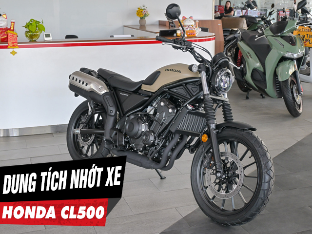Dung tích nhớt xe honda cl500 bao nhiêu lít nên thay loại nào tốt - 1