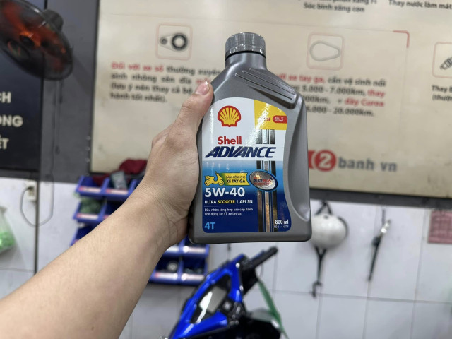 Dung tích nhớt xe vespa sprint tech bao nhiêu nên thay loại nào tốt - 4