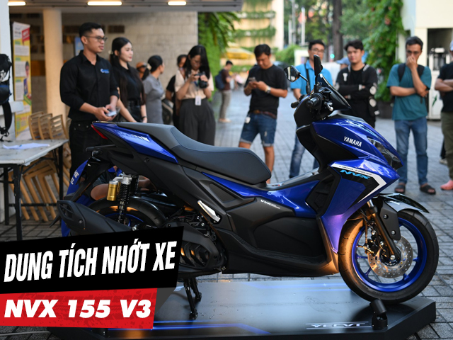Dung tích nhớt xe nvx 155 v3 bao nhiêu nên thay loại nào tốt - 1